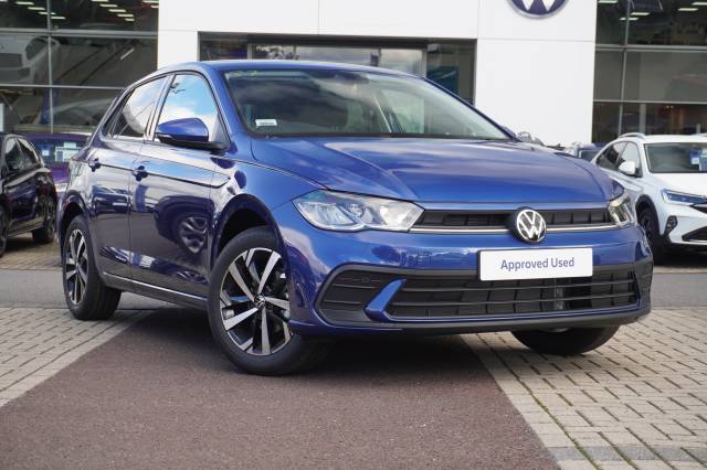 Volkswagen Polo 1.0 TSI Match 95PS Hatchback Petrol Reef Blue