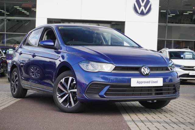 Volkswagen Polo 1.0 TSI Match Hatchback Petrol Reef Blue