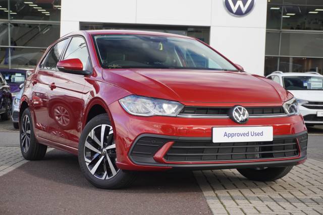 Volkswagen Polo 1.0 TSI Match Hatchback Petrol Kings Red Premium