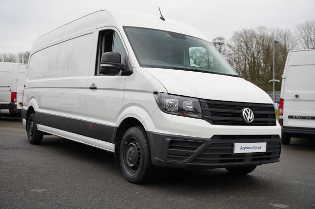 Volkswagen Crafter 2.0 TDI 140PS High Roof Van Commerce LWB Panel Van Diesel Candy white