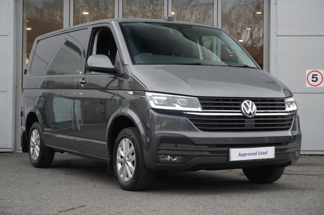 Volkswagen Transporter 2.0 T28 TDI 150 Van DSG Highline SWB Panel Van Diesel Indium Grey