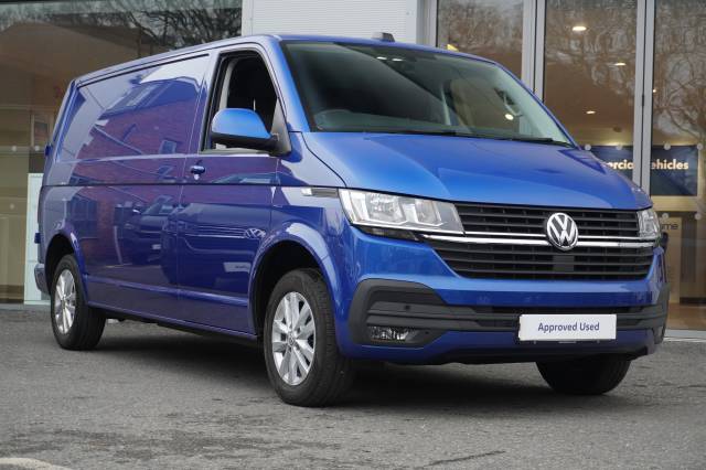 Volkswagen Transporter 2.0 T30 TDI 150 Van Highline LWB Panel Van Diesel Ravenna Blue