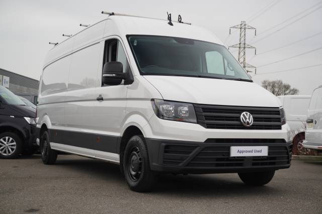 Volkswagen Crafter 2.0 CR35 TDI 140PS High Roof Van Commerce Plus LWB Panel Van Diesel Candy white