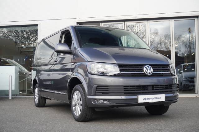 Volkswagen Transporter 2.0 T30 TDI BMT 150 Van Highline SWB Panel Van Diesel Indium Grey