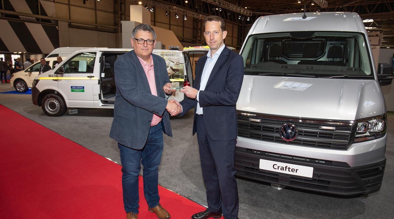Volkswagen Commercial Vehicles claims two awards from the Trade Van Driver awards.