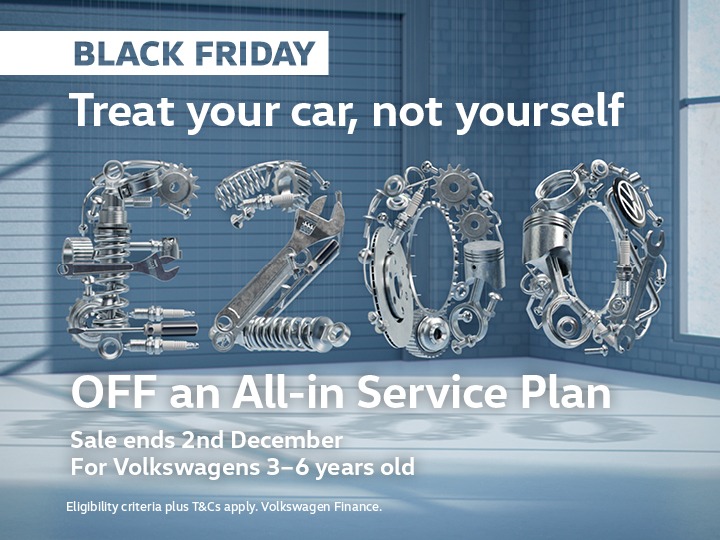 Save on your Volkswagen maintenance costs this Black Friday