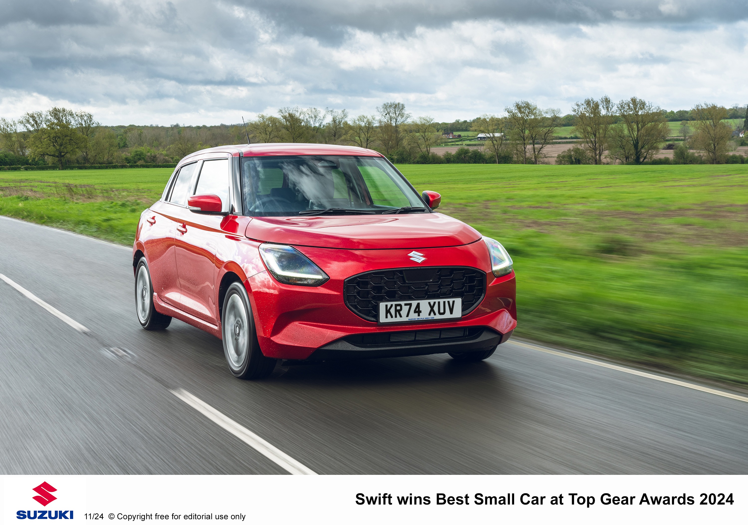 Top Gear Award for The Suzuki Swift