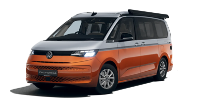 Volkswagen All-New California - Mono Silver and Energetic Orange