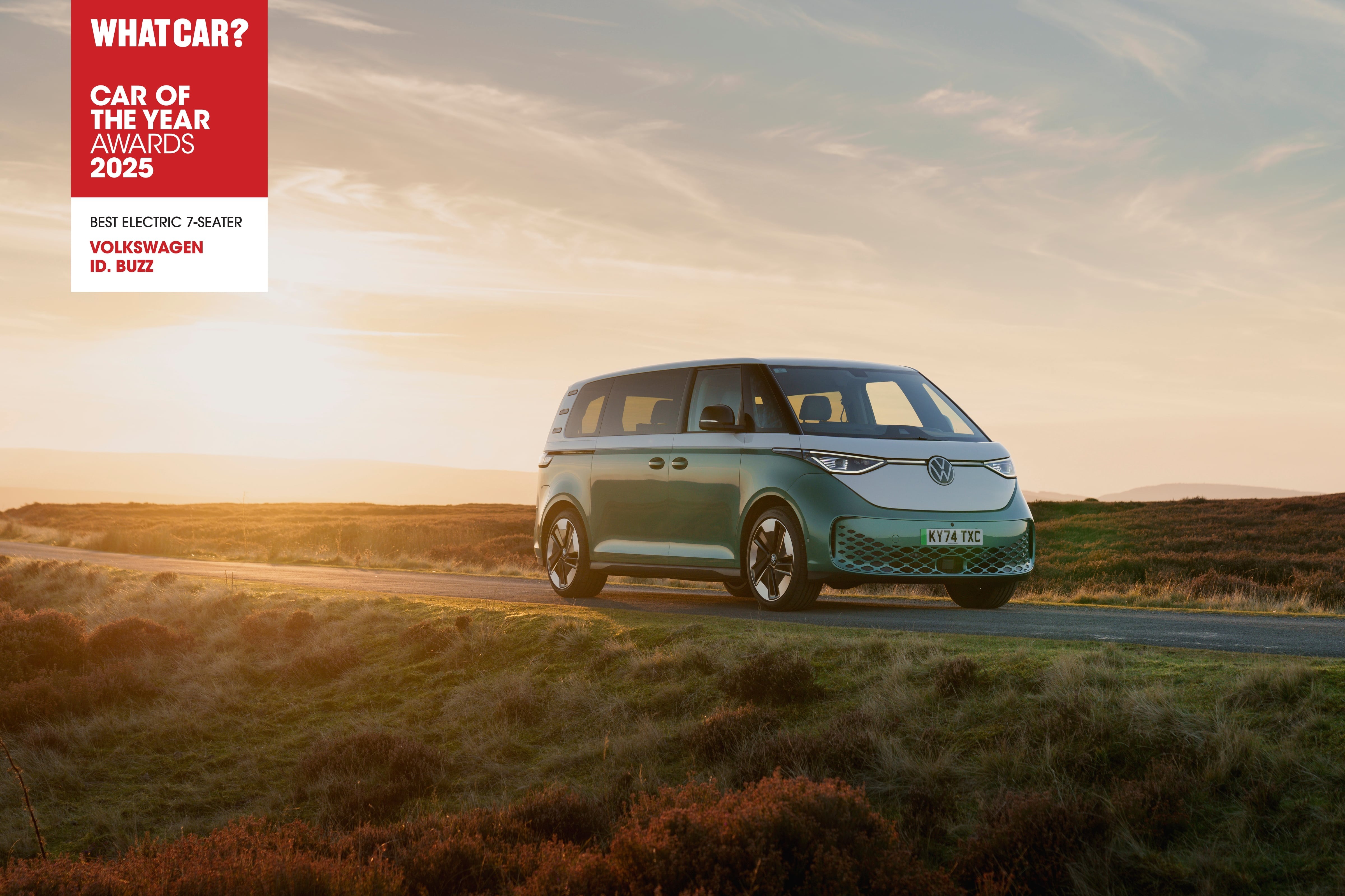 ID. Buzz 7-Seat named 'Best Electric 7-Seater' at What Car? Car of the Year Awards 2025