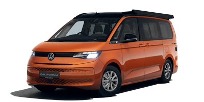 Volkswagen All-New California - Energetic Orange Metallic Deep Black Pearl